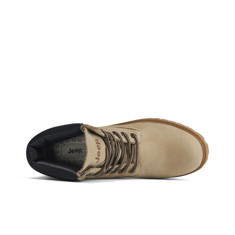 Jeep Outdoor British Style Short Martin Boot Unisex-11
