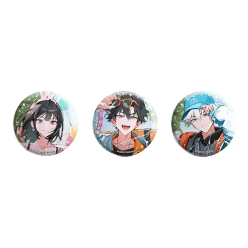 March·Monster Moment Collection, Link Click, 3 Persons Badges