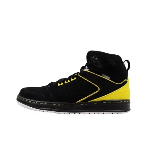 Jordan Sixty Club Black Yellow Metallic Silver