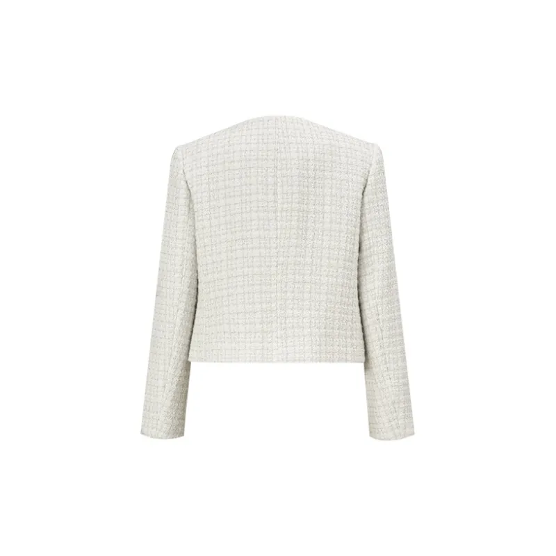 TAMMY TANGS Jackets Coats Women's White-1