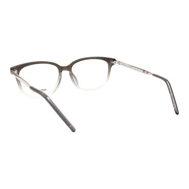 SAINT LAURENT Plate Frame Oval Optical Glasses Unisex-2