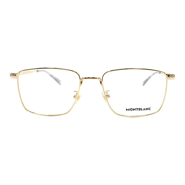 MONTBLANC Alloy Rectangular Eyeglass Frames Men's-1