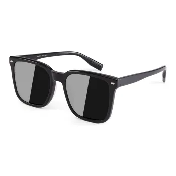 SUYAN Plate Frame Square Sunglasses Unisex
