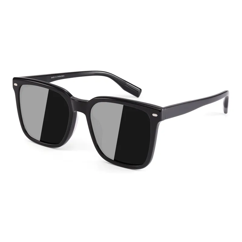 SUYAN Plate Frame Square Sunglasses Unisex-0