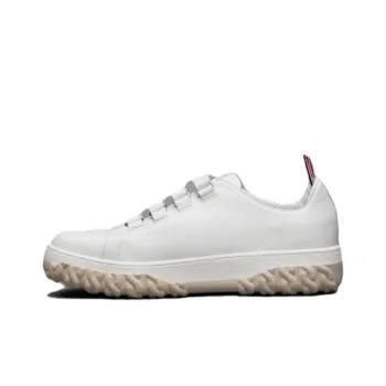 THOM BROWNE· Wear Resistant Low Top Casual Shoes Men's White