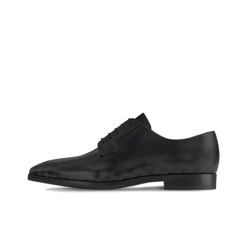 LOUIS VUITTON Minister Dress Shoes Men's Black-0