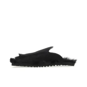 DRIES VAN NOTEN Wrap-toe Slippers Men's Black