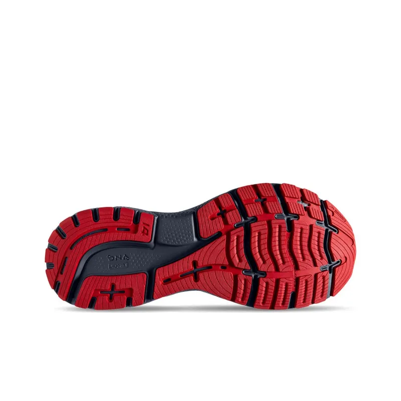 Brooks Ghost 14 'Grey Blue Red'-4