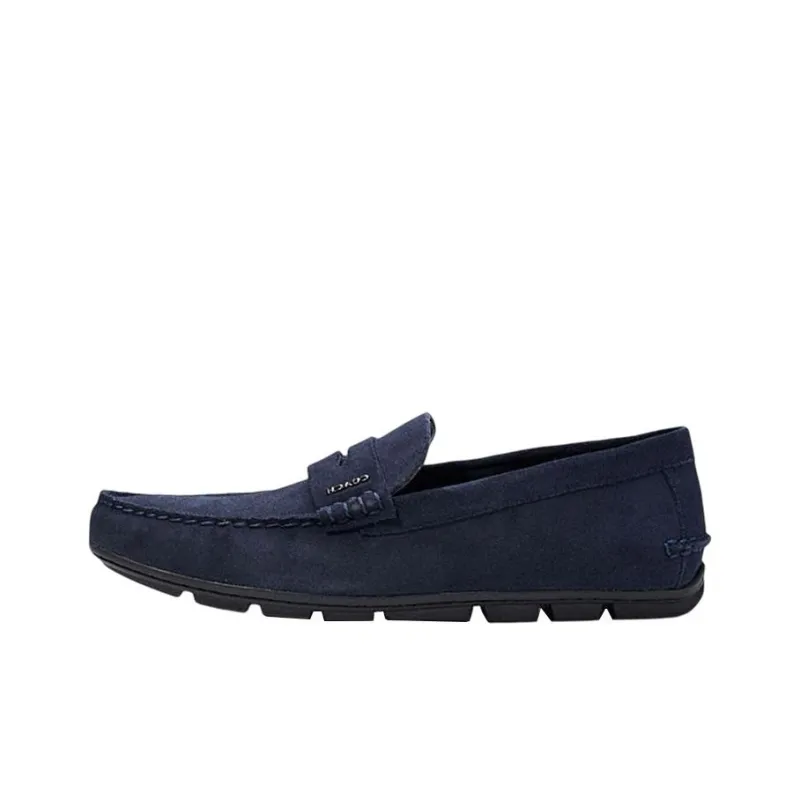 COACH Men's Casual Shoes Men Low-Top Blue-0