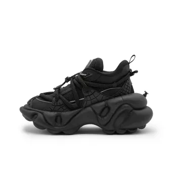 ZERO COSMOS Weightlessness Series Low Top Platform Shoes Unisex Black