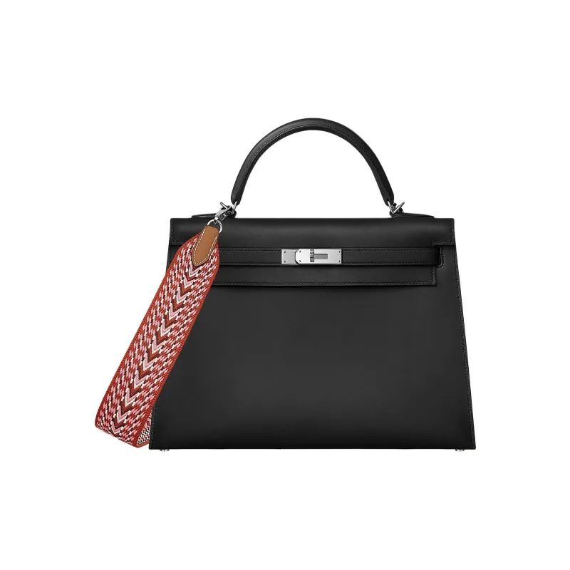 HERMES Allegro Canvas With Swift Calfskin Bag Straps Women's Multicolor-1