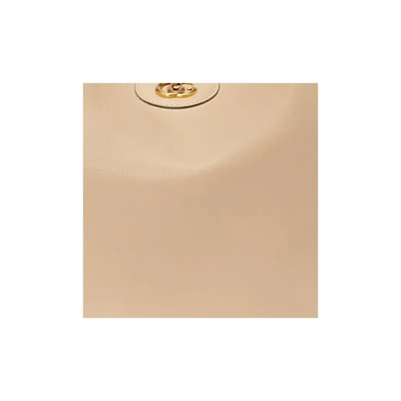 GUCCI Diana Leather Portable Crossbody Bag, Shoulder Bag Medium Size Women's Light Beige-9