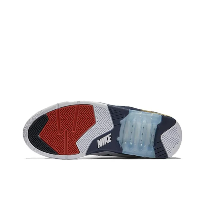 Nike Air Force 180 Olympic Mid-Top Skateboard Shoes Men's Olympic Blue 2016-4
