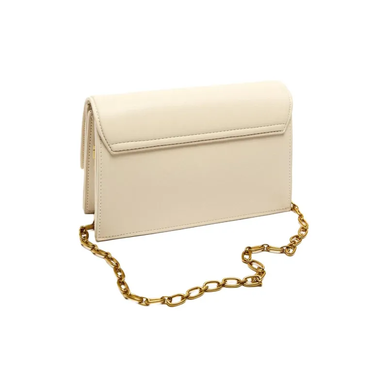 ZARA PU One Shoulder Handbag Crossbody Bag Small Size Women's Light Beige Yellow-3