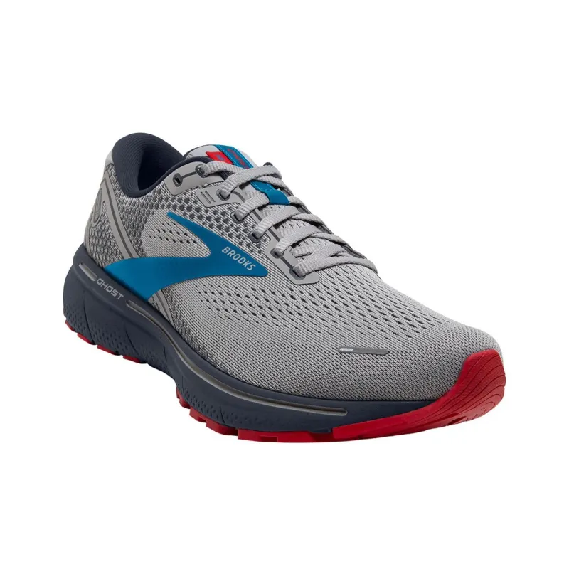 Brooks Ghost 14 'Grey Blue Red'-1