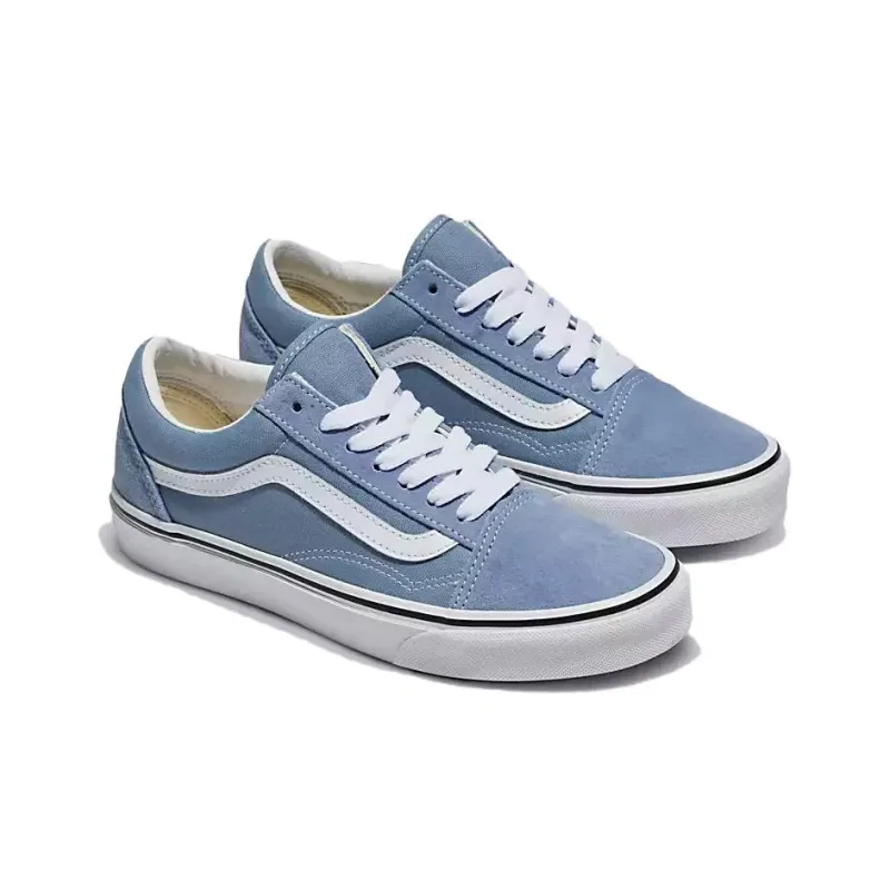 Old Skool Vans 'Color Theory Dusty Blue'-2