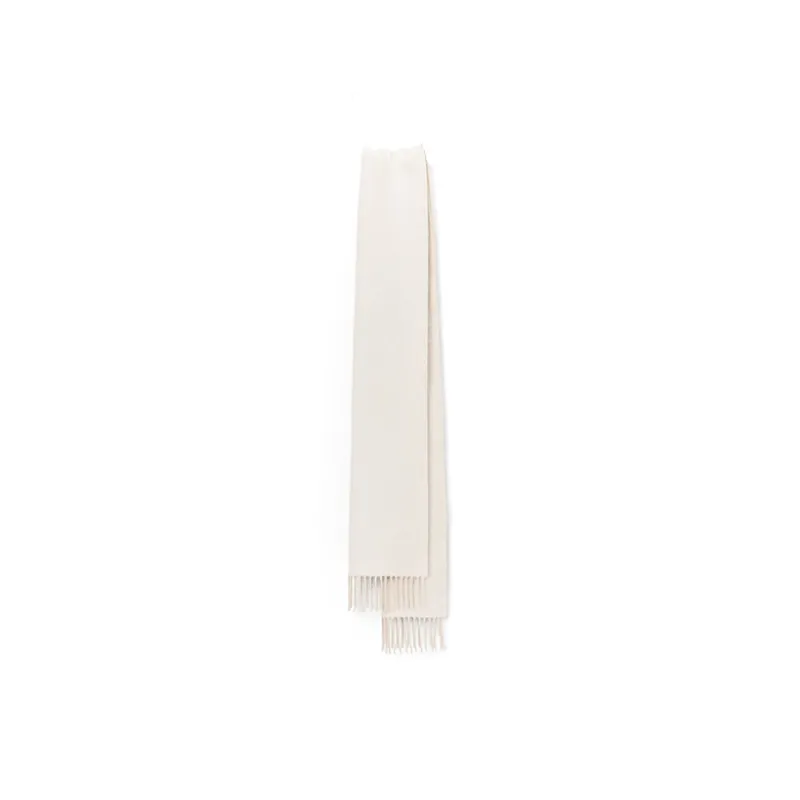 LOEWE Wool, Cashmere Knit Scarves Unisex Beige-2