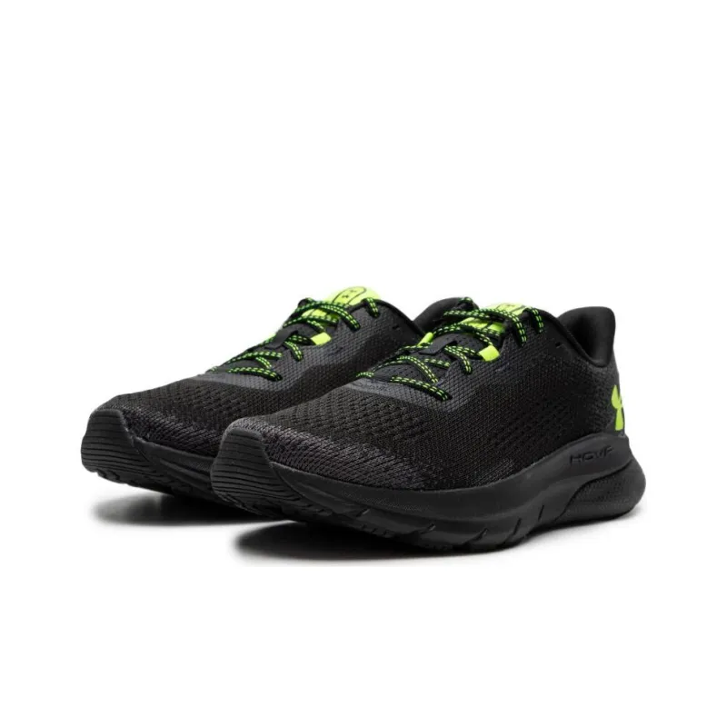 Under Armour HOVR Turbulence 2 Cushioning Wear Resistant Low Top Training Running Shoes Men's Black-2