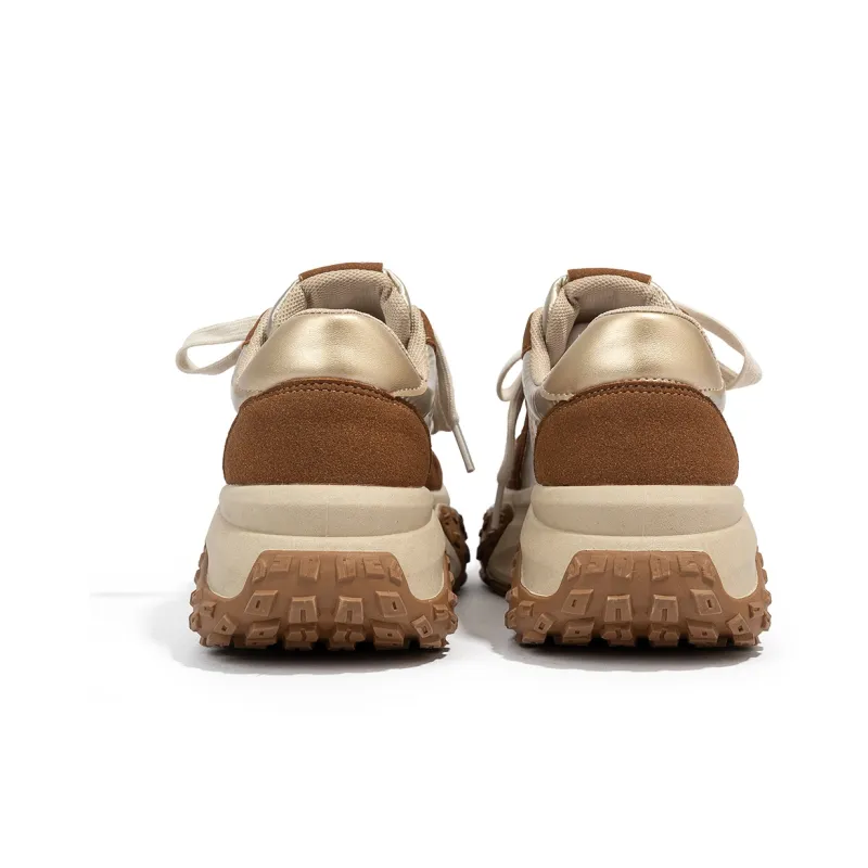 RENBEN Height Increasing Support Low-Top Casual Shoes Women's-8