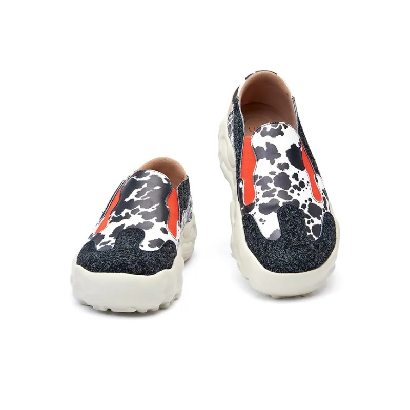 U.IN Painted Travel Shoes-Lançarote 2 Animal Textured 2& Solid Color Collection Casual Shoes Men's-1