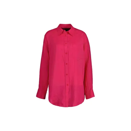 GANT Shirts Women's 635 Magenta Pink