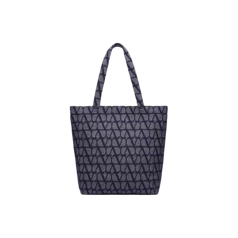 Valentino Denim Tote Bag, Shopping Bag, Handbag Mini Men's Denim-0