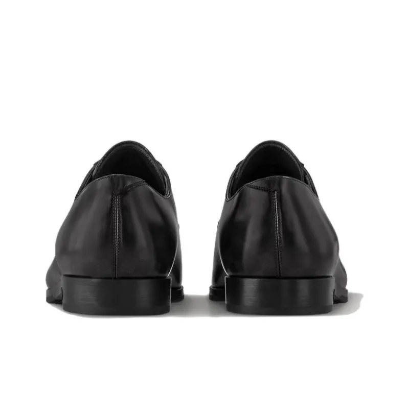 LOUIS VUITTON Minister Dress Shoes Men's Black-4