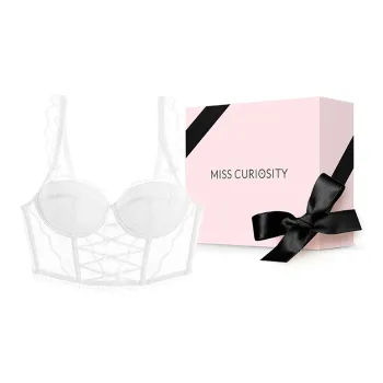 MISS CURIOSITY Lace Corset Thin Lifting Gift Box Set Women's