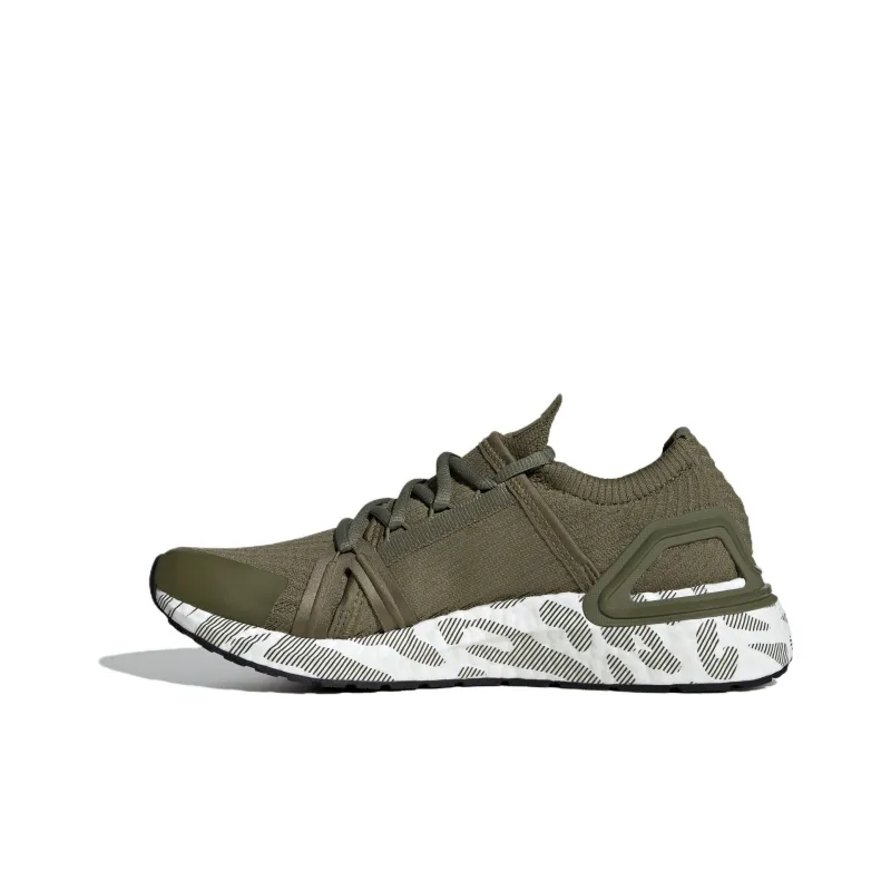 Adidas Ultra Boost 20 By Stella Mccartney Trace Khaki Black White Women's-0
