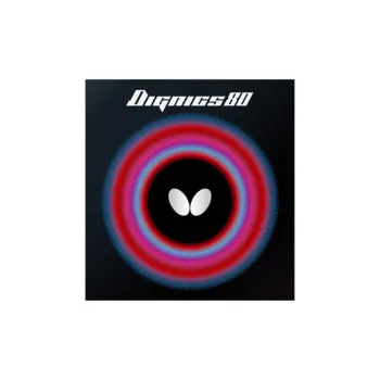 Butterfly DIGNICS 80 Table Tennis Rubbers Sponge Inverted Rubber All Compatibility Hardness 40 Black