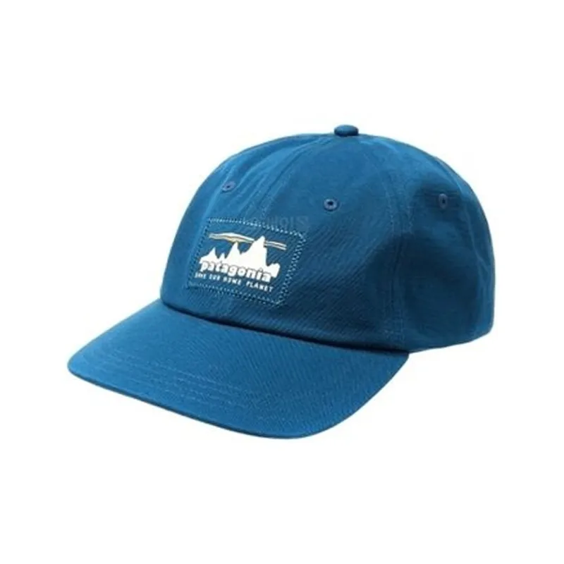 Patagonia Cotton Baseball Caps Men's Blue-0