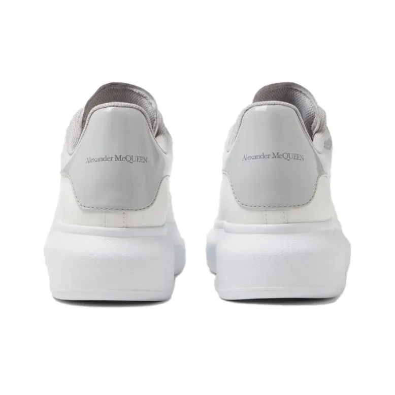 Alexander McQueen Larry Oversized White Grey Women's-3