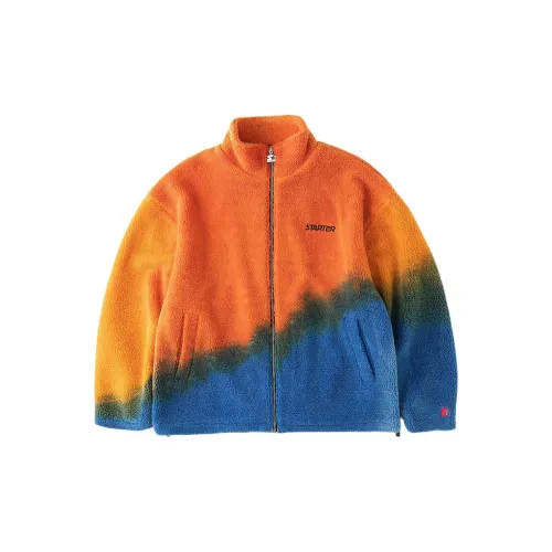 STARTER Jackets Men Blue Orange