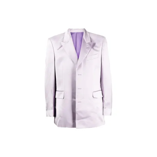 Martine Rose Business Suits Unisex Light Purple