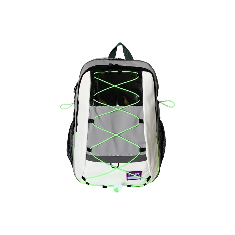 GEERDUN Nylon Fabric Backpack Regular Unisex Purple/Blue/Orange/Green-5