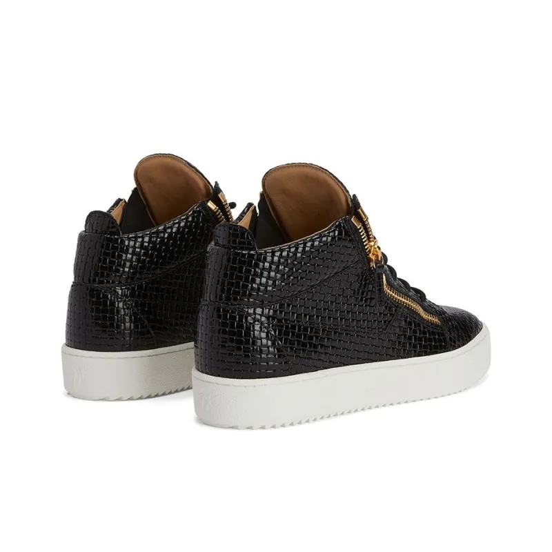 Giuseppe Zanotti Kris Woven leather Sneakers-3