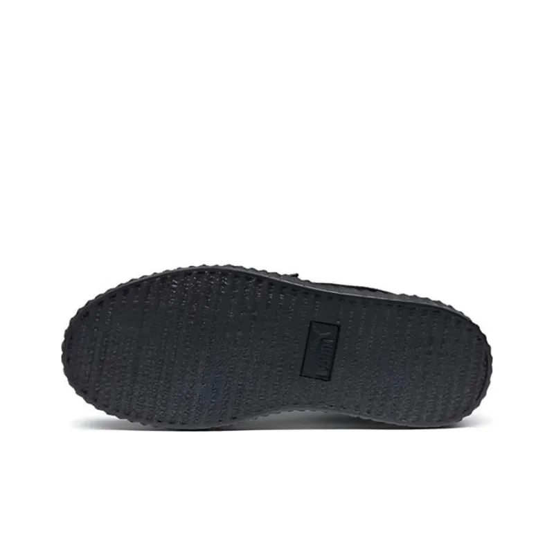PUMA Creeper Velvet Rihanna Fenty Black-4
