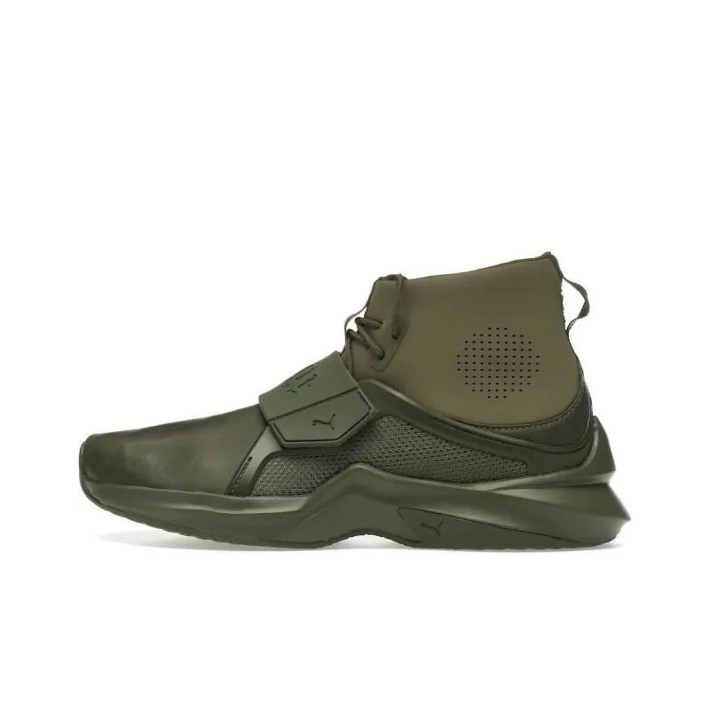 PUMA Leather Hi Rihanna Fenty Cypress Women's-0