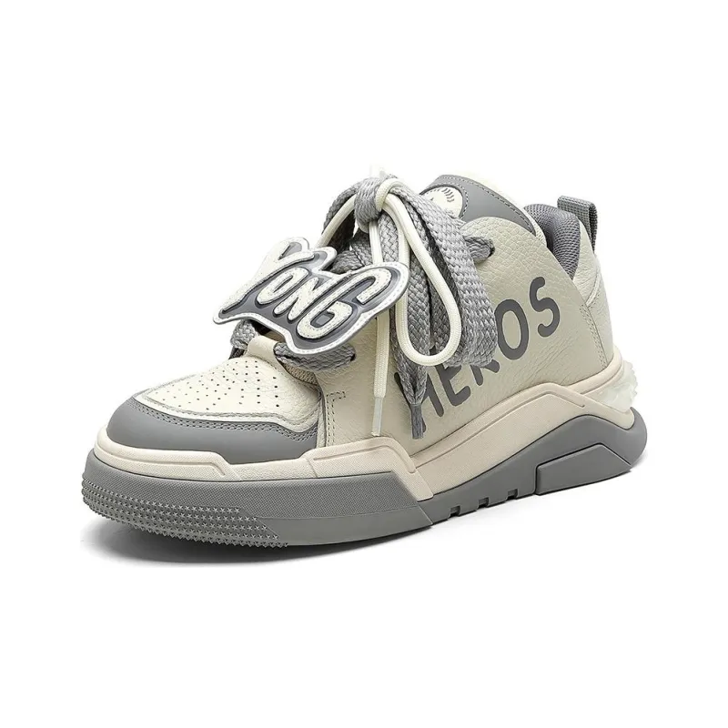 BOSSSUNWEN Low-Top Skateboard Shoes 5cm Women's-6