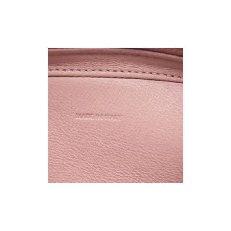 CELINE Leather Camera Bags Crossbody Bag Shoulder Bag Women's Pink-8