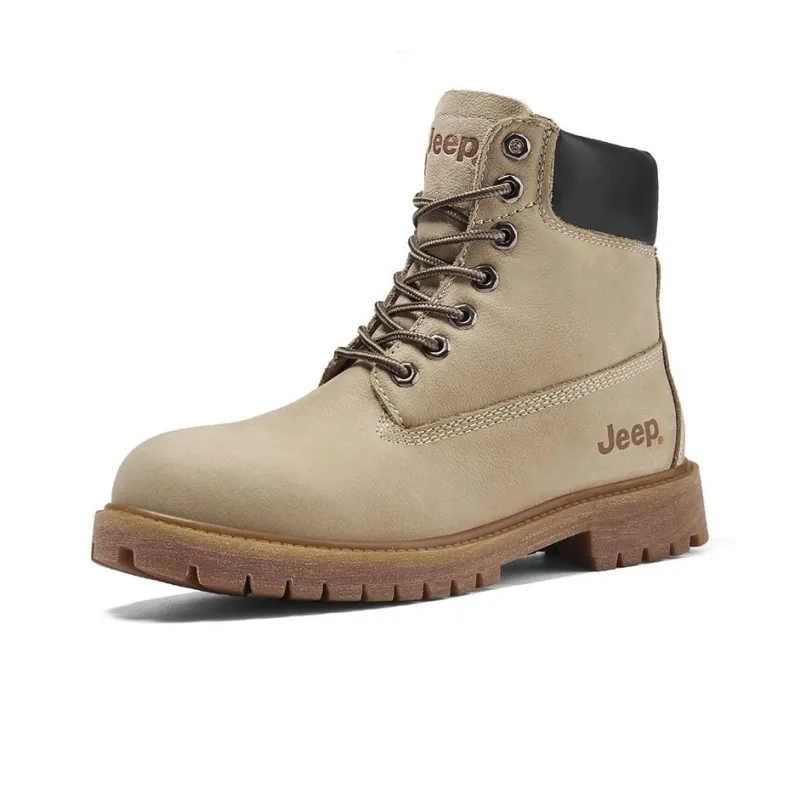Jeep Outdoor British Style Short Martin Boot Unisex-10
