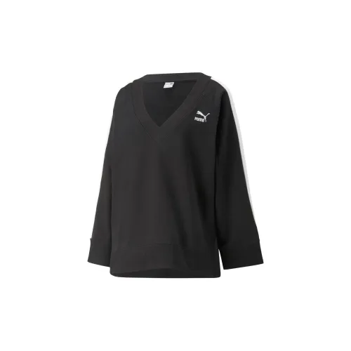 PUMA Sweatshirts Women's Black