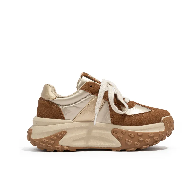 RENBEN Height Increasing Support Low-Top Casual Shoes Women's-6
