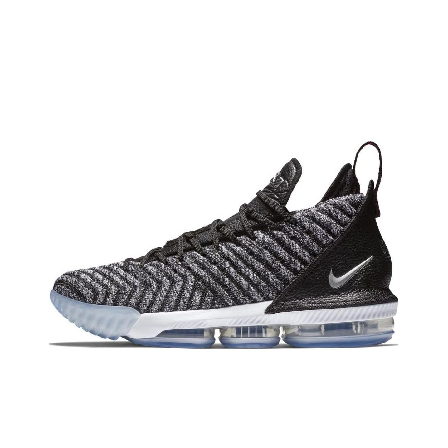 Nike LeBron 16 Black Metallic Silver POIZON