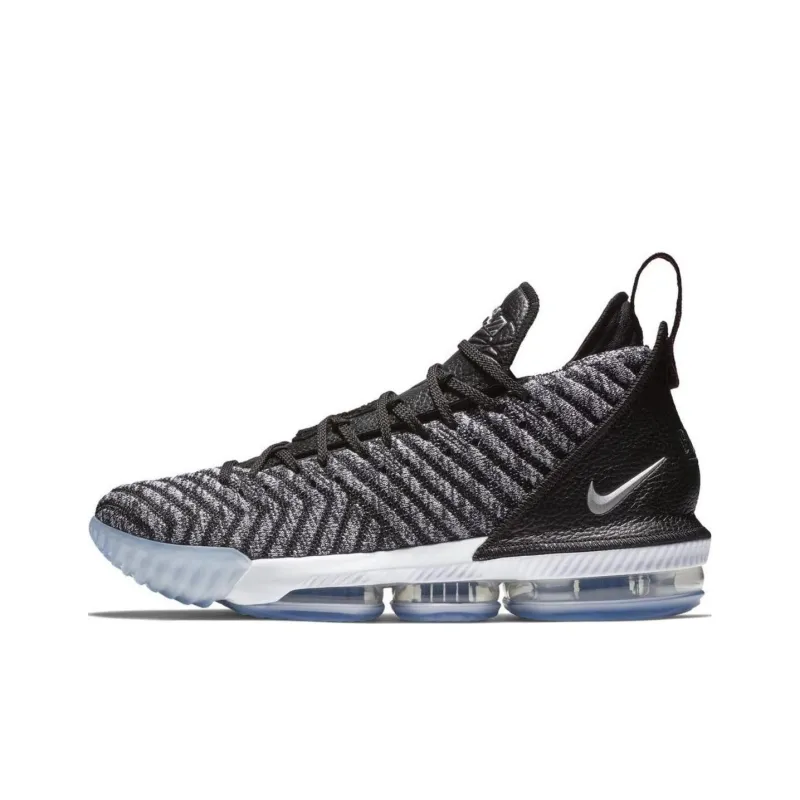 Nike LeBron 16 Black Metallic Silver-0