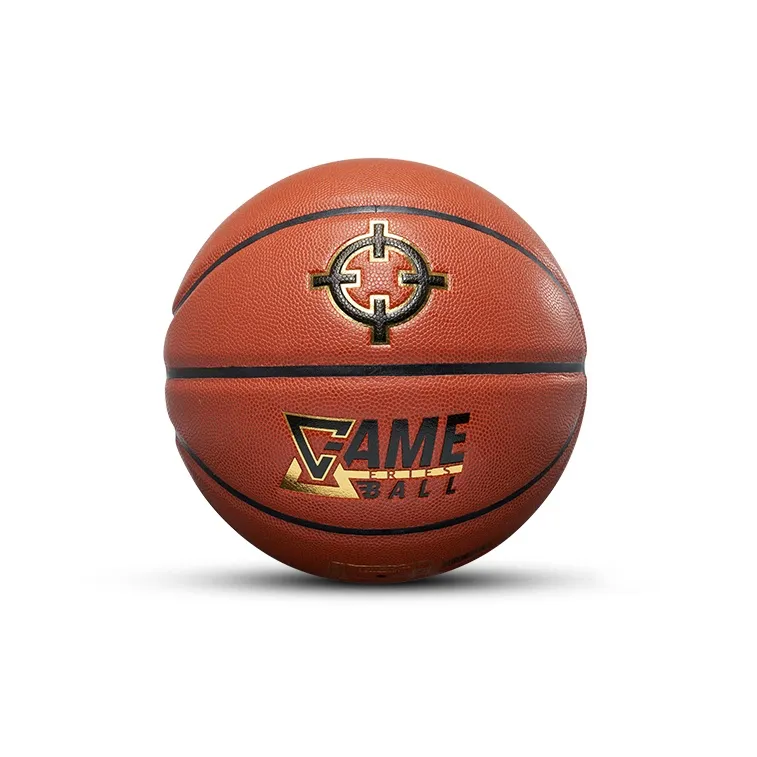 RIGORER Microfiber Leather Basketball Brown Size 7 Ball Training Competition Unisex-1