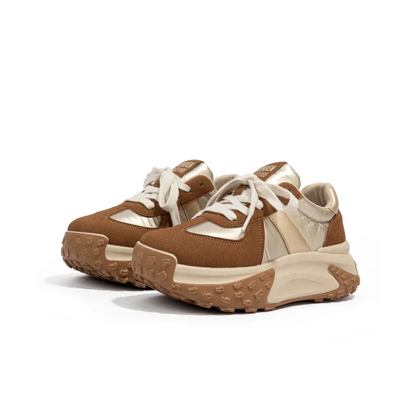 RENBEN Height Increasing Support Low-Top Casual Shoes Women's-7