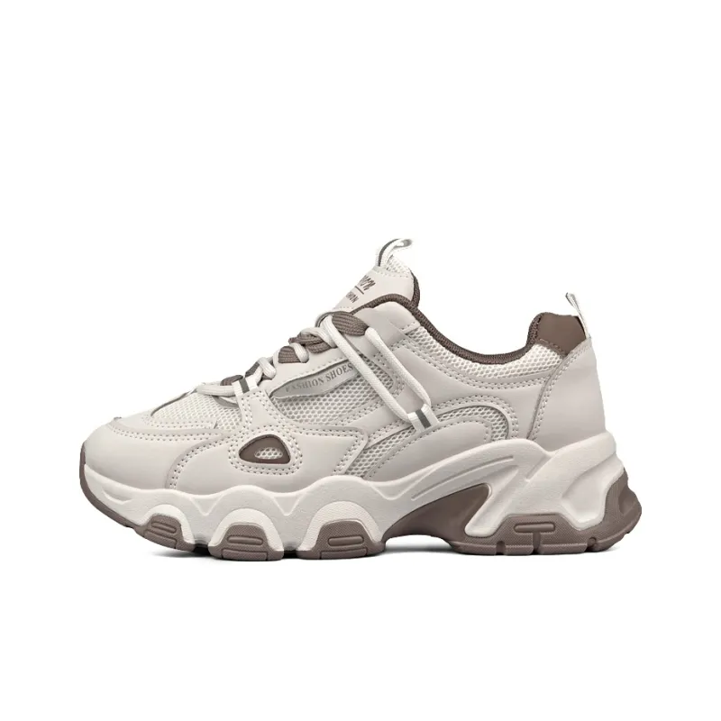 WENPU Low-Top Chunky Sneakers Women's-0
