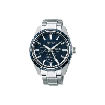 SEIKO Automatic Mechanical Movement Stainless Steel Strap Watch Men's Watches Blue Dial SPB303J1