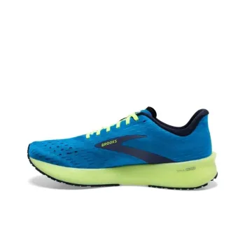 Brooks Hyperion Tempo Anti Slip Wear Resistant Low Top Running Shoes Men's Blue Yellow